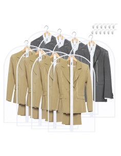 Bolsas de Ropa Transparentes SMINDER 61x102 cm - 8 Piezas