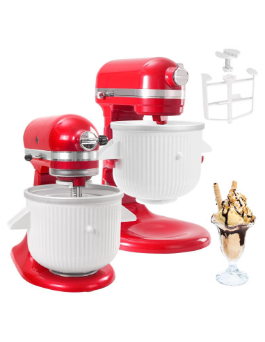 Máquina de Hacer Helados MEILEYII 2 Cuartos para Kitchenaid