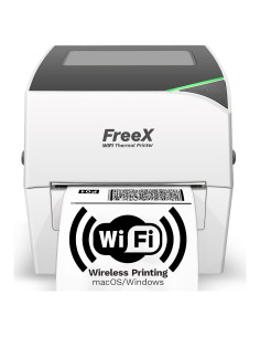 Impresora Térmica Inalámbrica FreeX WiFi 4x6 para Etiquetas