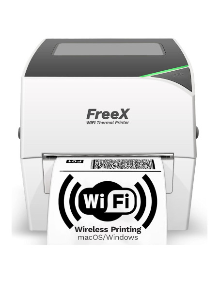 Impresora Térmica Inalámbrica FreeX WiFi 4x6 para Etiquetas