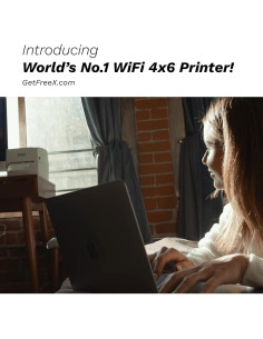 Impresora Térmica Inalámbrica FreeX WiFi 4x6 para Etiquetas 2