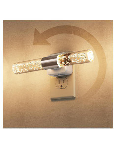 Luz Nocturna LED Regulable LOHAS 100LM 3000K Pared 1W