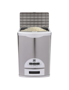 Dispensador de Arroz MAJIEQ 15kg Acero Inoxidable Automático