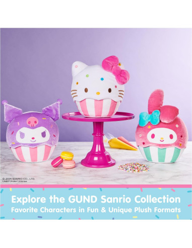 Peluche de Helado Pompompurin GUND 15 cm para Niños 1+