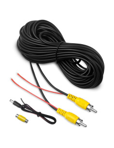Cable de Video RCA Engrosado LBW 10 Metros para Cámara de Reversa