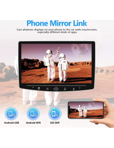 Estéreo de Coche CAMECHO Android 13 10.1" Pantalla Táctil 2