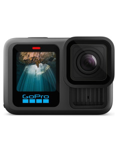 Cámara de Acción GoPro HERO13 Negra 5.3K 27MP Impermeable