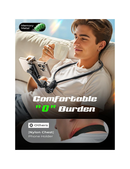 Soporte para Pecho LISEN para GoPro y Teléfonos 4-7" Soporte para Pecho LISEN para GoPro y Teléfonos 4-7"