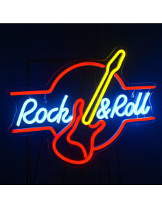 LooKLight Guitarra Neón LED 42x32 cm Decoración Musical 2