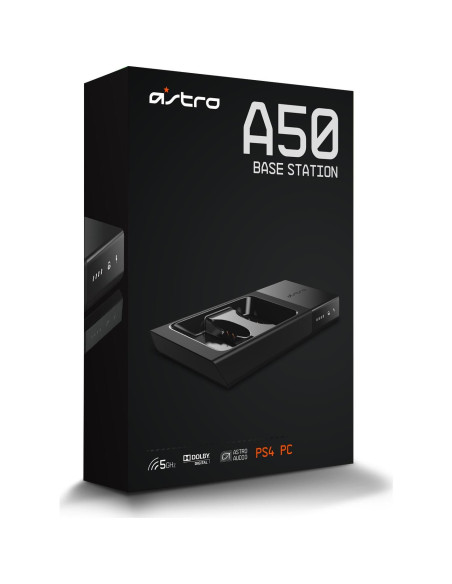 Estación Base ASTRO Gaming A50 para PS4 y PC - Carga Inalámbrica Estación Base ASTRO Gaming A50 para PS4 y PC - Carga Inalámbrica