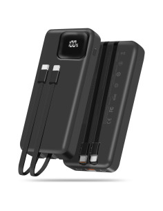 Cargador Portátil SKYVAST 10000mAh Carga Rápida 22.5W Negro