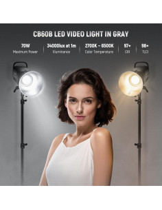 Luz de Video LED NEEWER CB60B 70W Bi Color 2700-6500K 2