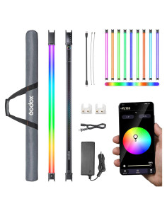 Luz de Tubo Godox TL120 RGB LED Portátil 2700K-6500K