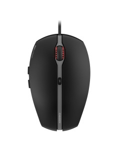 Ratón óptico Cherry GENTIX 3600 DPI USB ambidextro negro