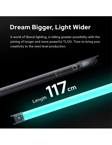 Luz de Tubo Godox TL120 RGB LED Portátil 2700K-6500K