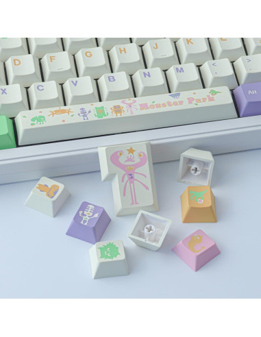 Juego de Teclas Personalizadas JOMKIZ PBT 143 Teclas Cherry MX