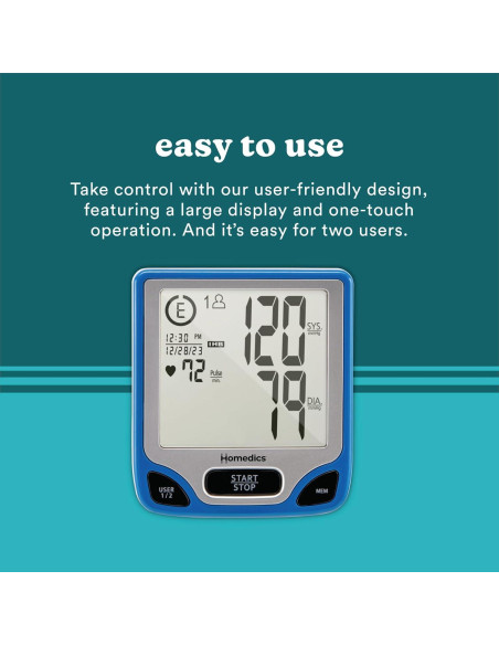 Monitor de Presión Arterial Homedics BPW-O300 Automático