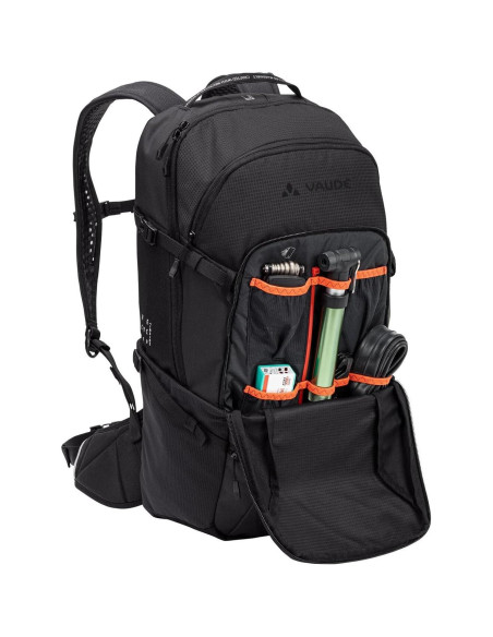 Mochila para Bicicleta de Montaña Vaude 14L Negra