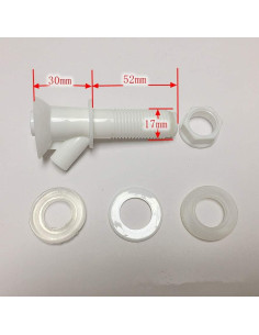 Grifo de agua para enfriador Rubbermaid Gott 3 piezas 2