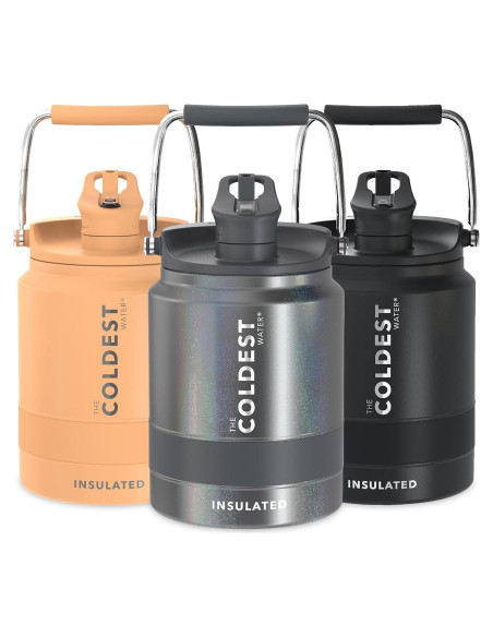 Botella de Agua Deportiva The Coldest 1.89L Acero Inoxidable