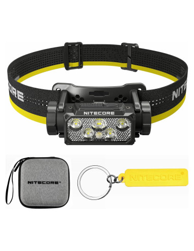 Linterna Frontal Nitecore HC60 UHE 1600 Lúmenes Recargable USB-C