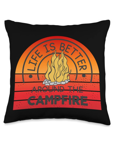 Almohada de Camping 40x40 cm Glampers y Campers Multicolor