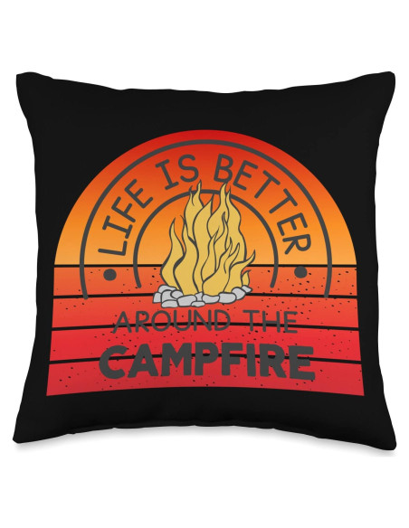 Almohada de Camping 40x40 cm Glampers y Campers Multicolor