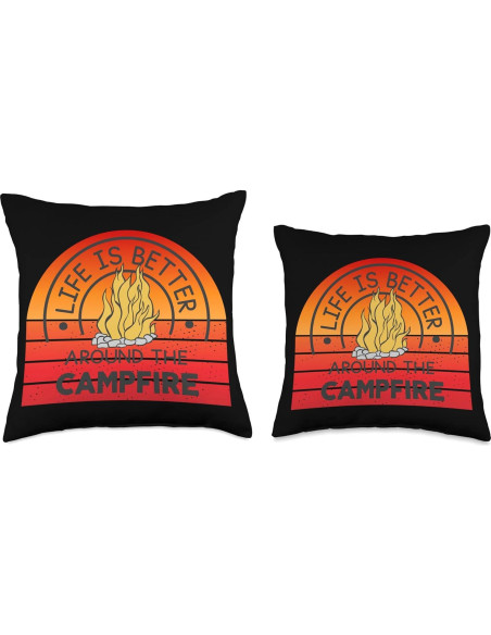 Almohada de Camping 40x40 cm Glampers y Campers Multicolor