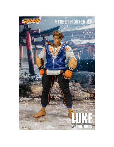 Figura de Acción Storm Collectibles Luke Street Fighter 6 1:12