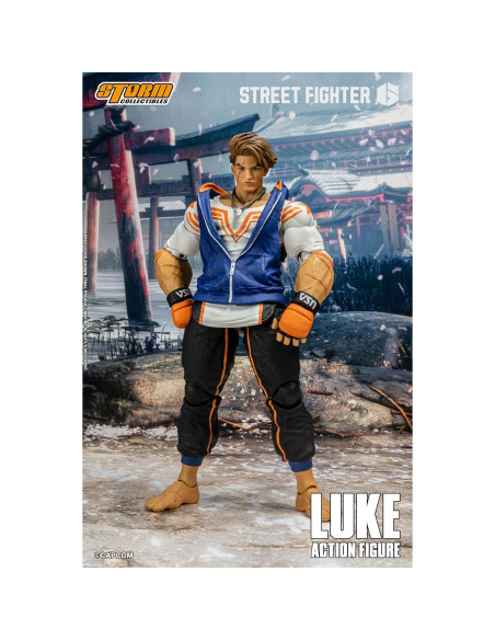 Figura de Acción Storm Collectibles Luke Street Fighter 6 1:12