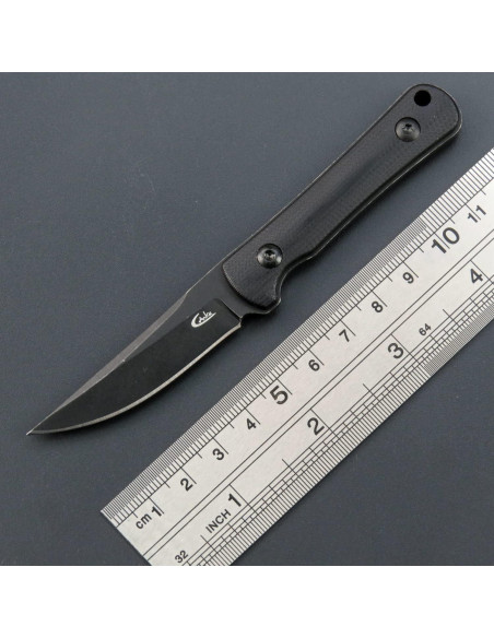 Cuchillo de Cuello EDC Ccanku C1296 Hoja 9Cr18Mov Negro Cuchillo de Cuello EDC Ccanku C1296 Hoja 9Cr18Mov Negro