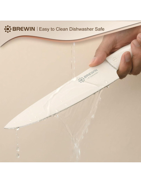 Juego de cuchillos de cocina Brewin 13 piezas acero inoxidable