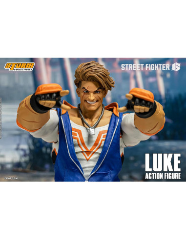 Figura de Acción Storm Collectibles Luke Street Fighter 6 1:12