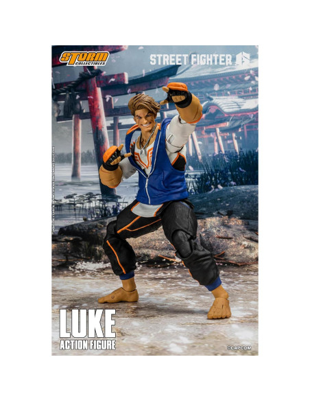 Figura de Acción Storm Collectibles Luke Street Fighter 6 1:12