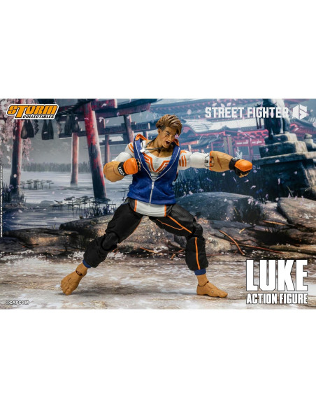 Figura de Acción Storm Collectibles Luke Street Fighter 6 1:12