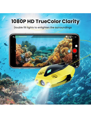 Cámara Submarina Chasing Dory 1080p ROV Control Remoto