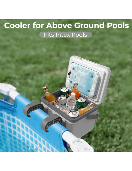 Enfriador Personal Portátil POOLACC 6.34qt Aislado para Piscina