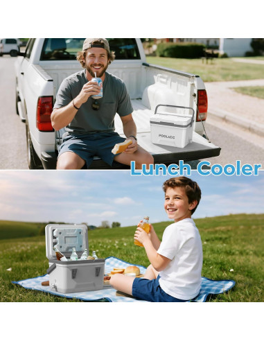 Enfriador Personal Portátil POOLACC 6.34qt Aislado para Piscina