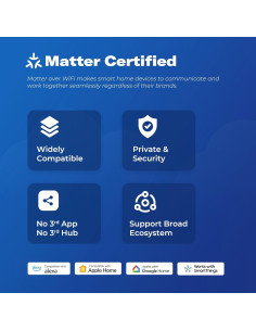 Luz Nocturna Inteligente THIRDREALITY, 3-en-1, WiFi, Matter 2