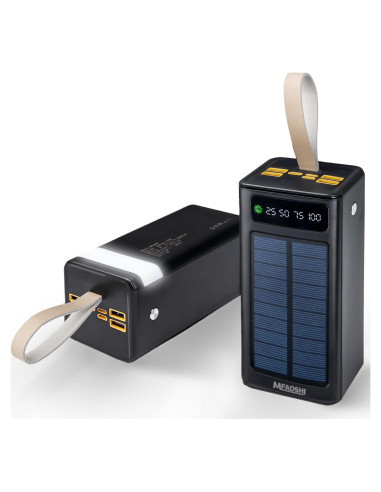 Banco de Energía Solar 50000mAh Zhimingbaihuo Cargador Rápido