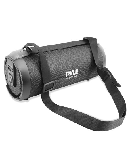 Altavoz Boombox Bluetooth PyleUsa 17W Portátil Negro