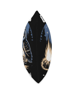 Cojín Camping Vibes 40x40 cm Búho Noche Aventura 2