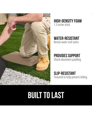 Almohadilla de Jardinería GORILLA GRIP 44.5x27.9cm Beige