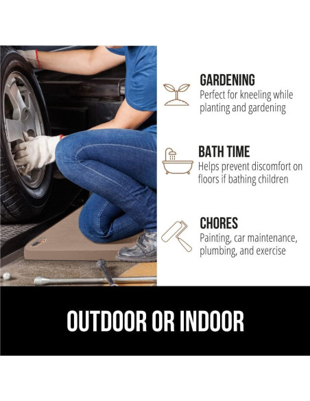 Almohadilla de Jardinería GORILLA GRIP 44.5x27.9cm Beige