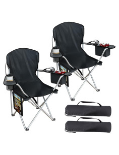 Sillas de Camping Plegables VTOY con Bolsa de Enfriamiento