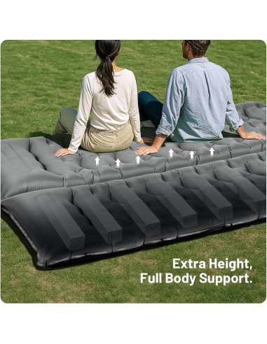 Colchón Inflable KASBAH 200x75 cm 15 cm Grosor con Bomba