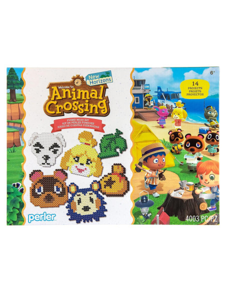Kit de Perlas Fusionadas Perler 80-54498 Animal Crossing 4000pcs Kit de Perlas Fusionadas Perler 80-54498 Animal Crossing 4000pcs