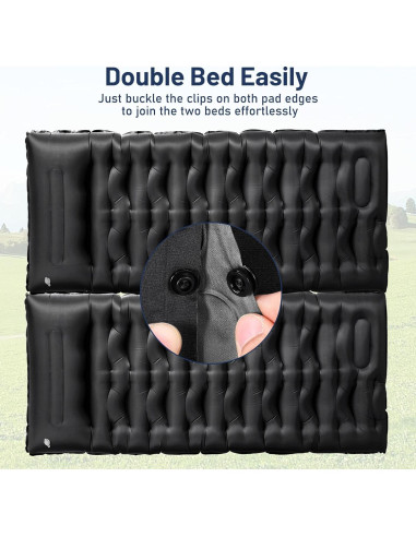 Colchón Inflable KASBAH 200x75 cm 15 cm Grosor con Bomba