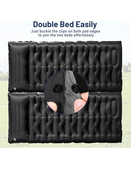 Colchón Inflable KASBAH 200x75 cm 15 cm Grosor con Bomba