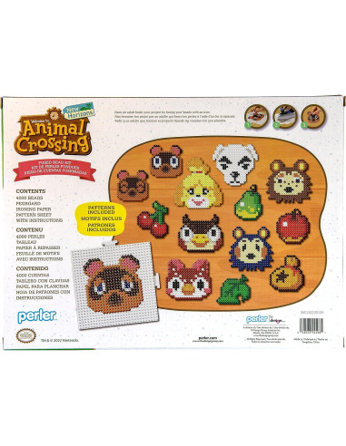 Kit de Perlas Fusionadas Perler 80-54498 Animal Crossing 4000pcs